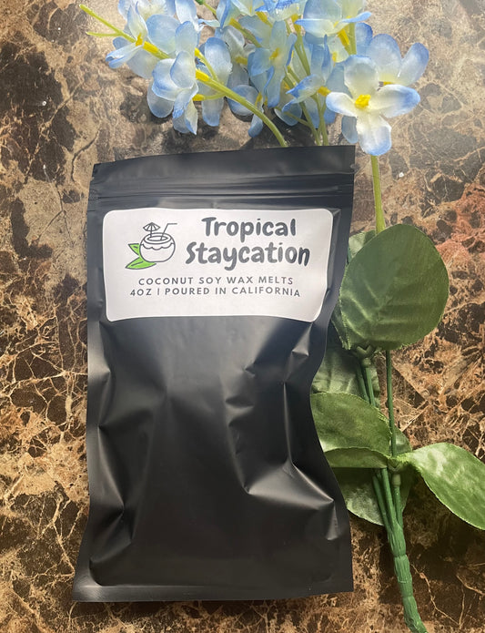 Tropical Staycation Wax Melts | Includes Complimentary Charm