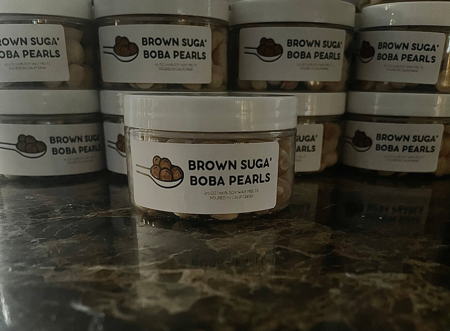 Brown Suga’ Boba Soy Wax Melts | Includes Complimentary Charm